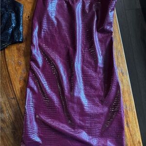 snake skin dress and corset selling as a bundle!